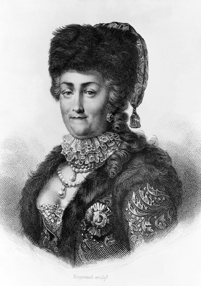 Caterina la Grande di Russia da Unknown